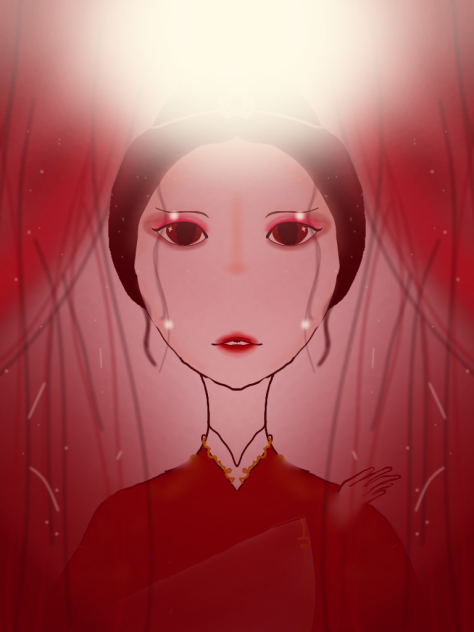 She looking at you