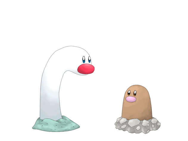 動くウミディグダ（失敗）