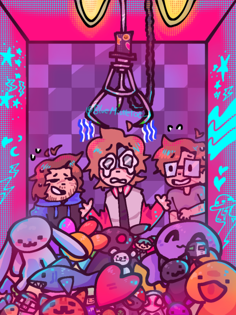 Gl!Ranboo with the claw machine