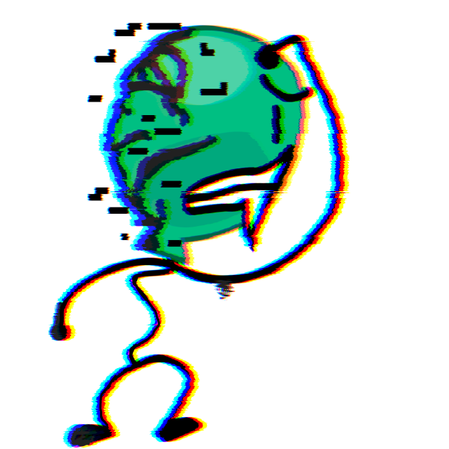 courrpted half balloony