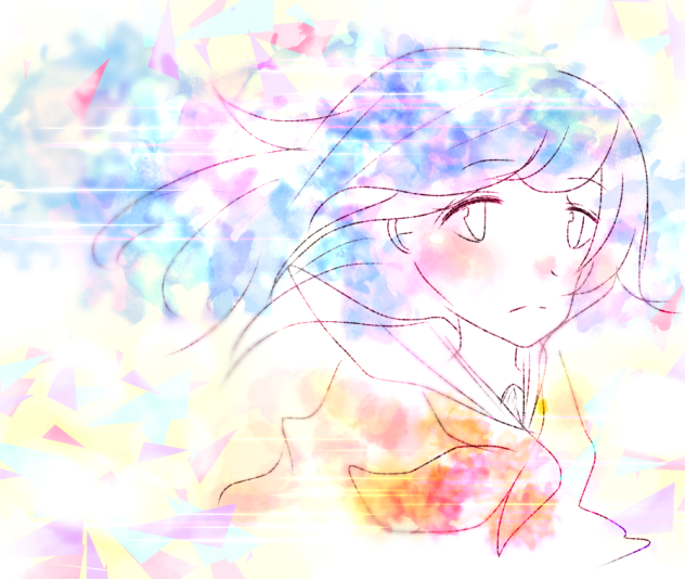水彩風　彩