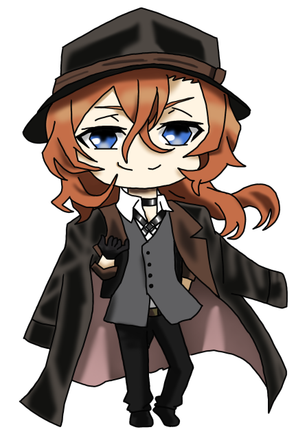 中原中也ミニキャライラスト - ibisPaint