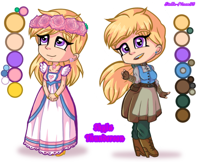 Skyla Thunderson Reference Sheet