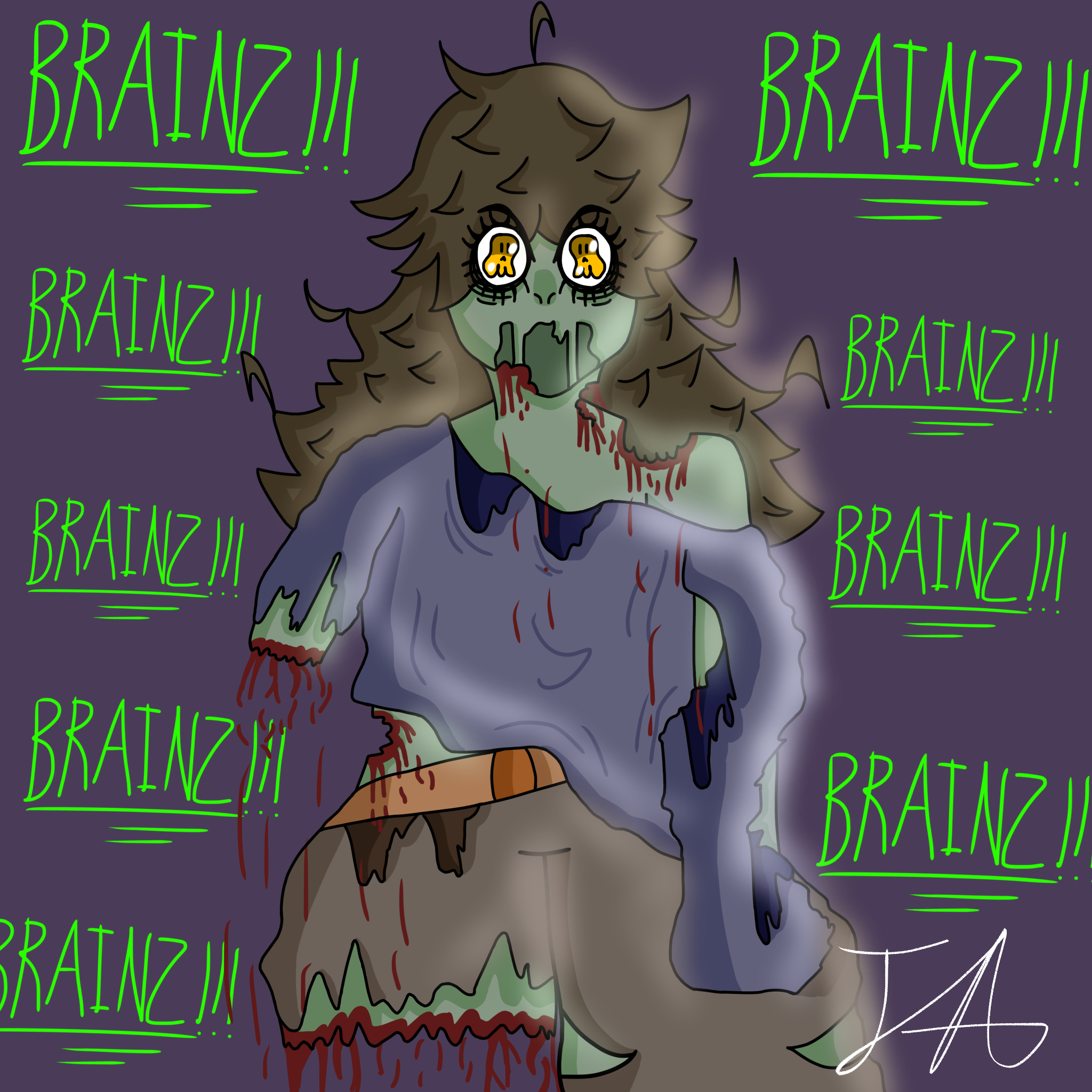 Zombie 🧟 - ibisPaint