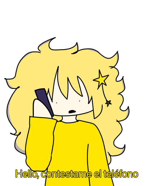 Hello, contestame el teléfono.