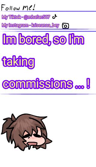 Taking commissions