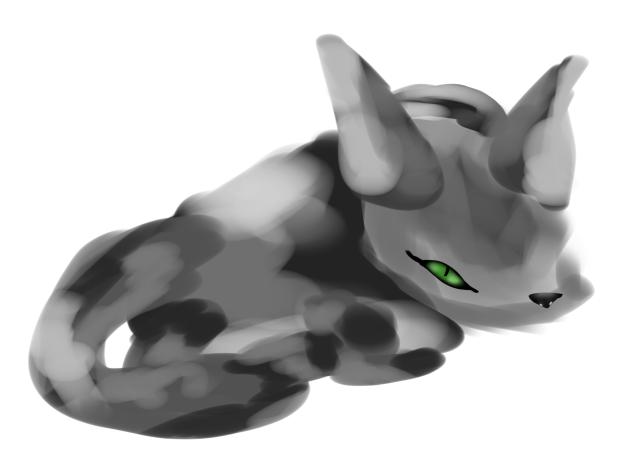 Realistic cat test3