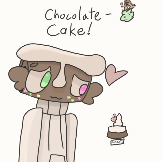 Chocolate cake ship art - ibisPaint