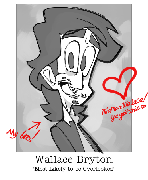 ❤️Wallace's yearbook photo