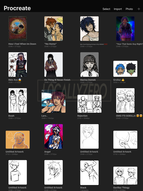 Procreate recents !!