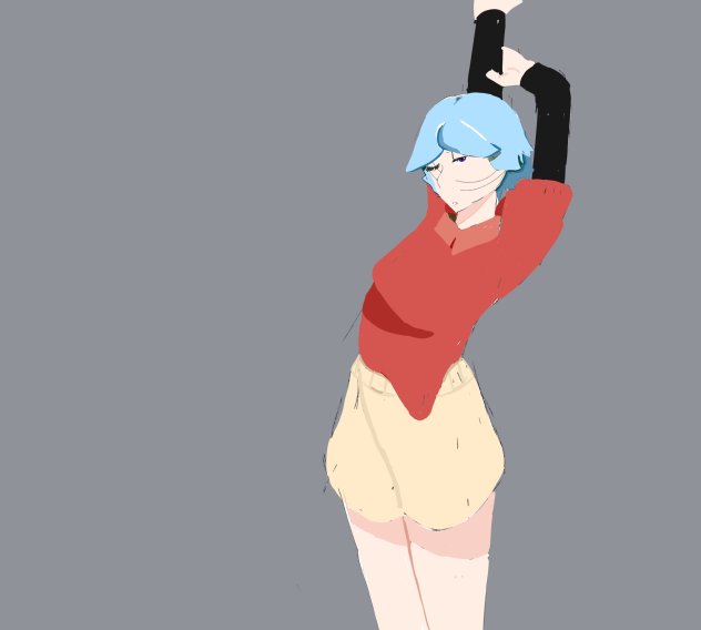 re-designing azure - ibisPaint