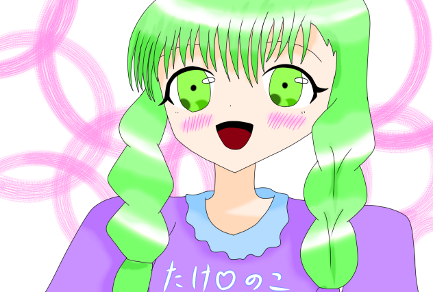 三つ編みちゃん