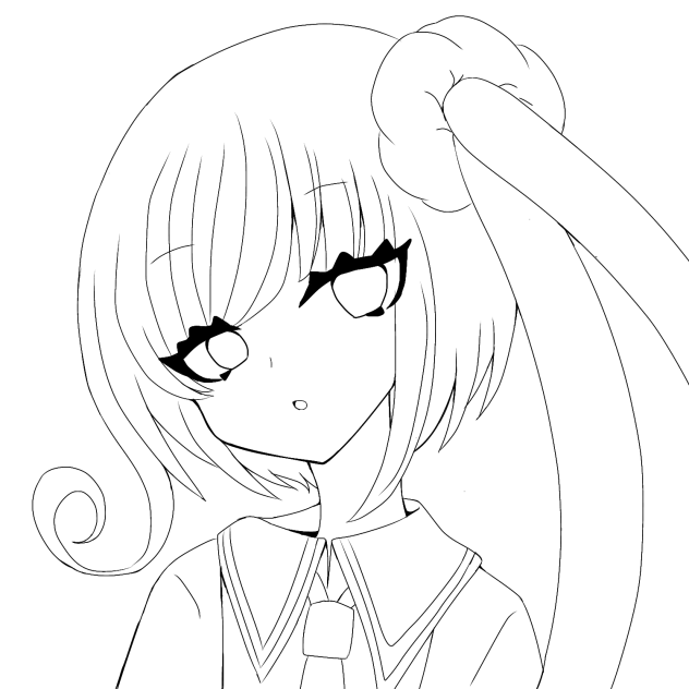線画フリー2