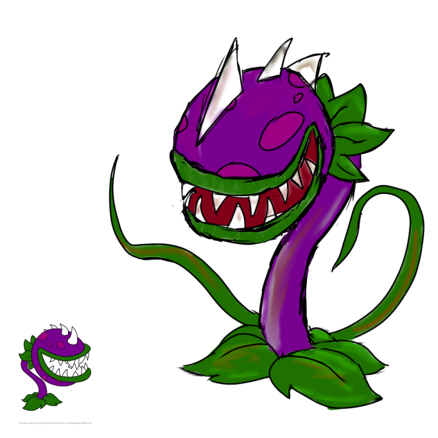 Chomper PvZ in my style