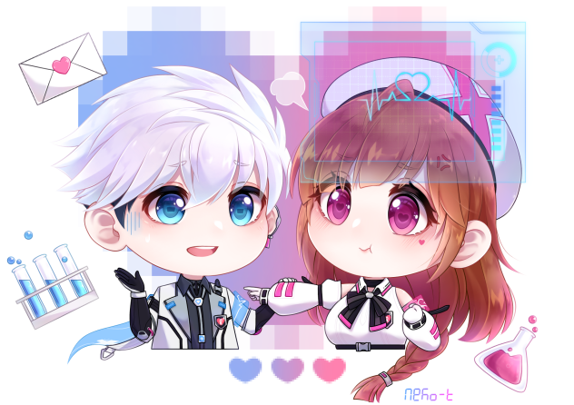 Murad x Yena-speedpaint-ibis drawing