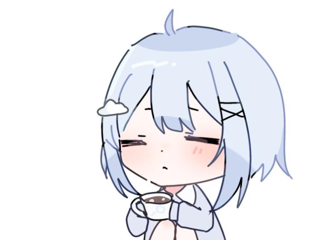 ココアを飲むだけ。○☕️