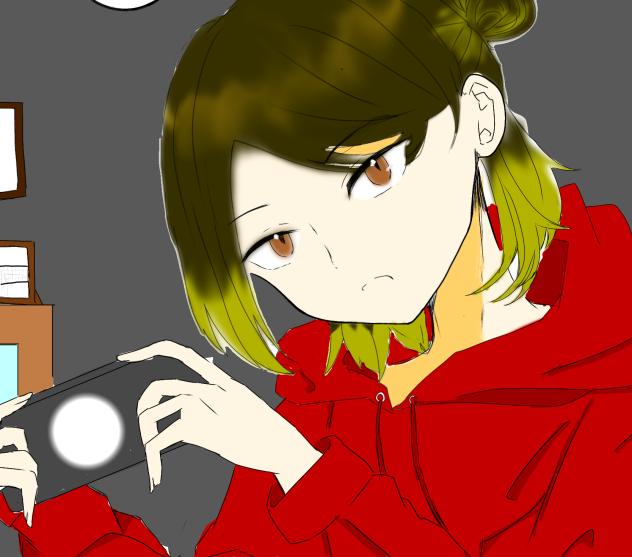線画借りて研磨たん塗った！
