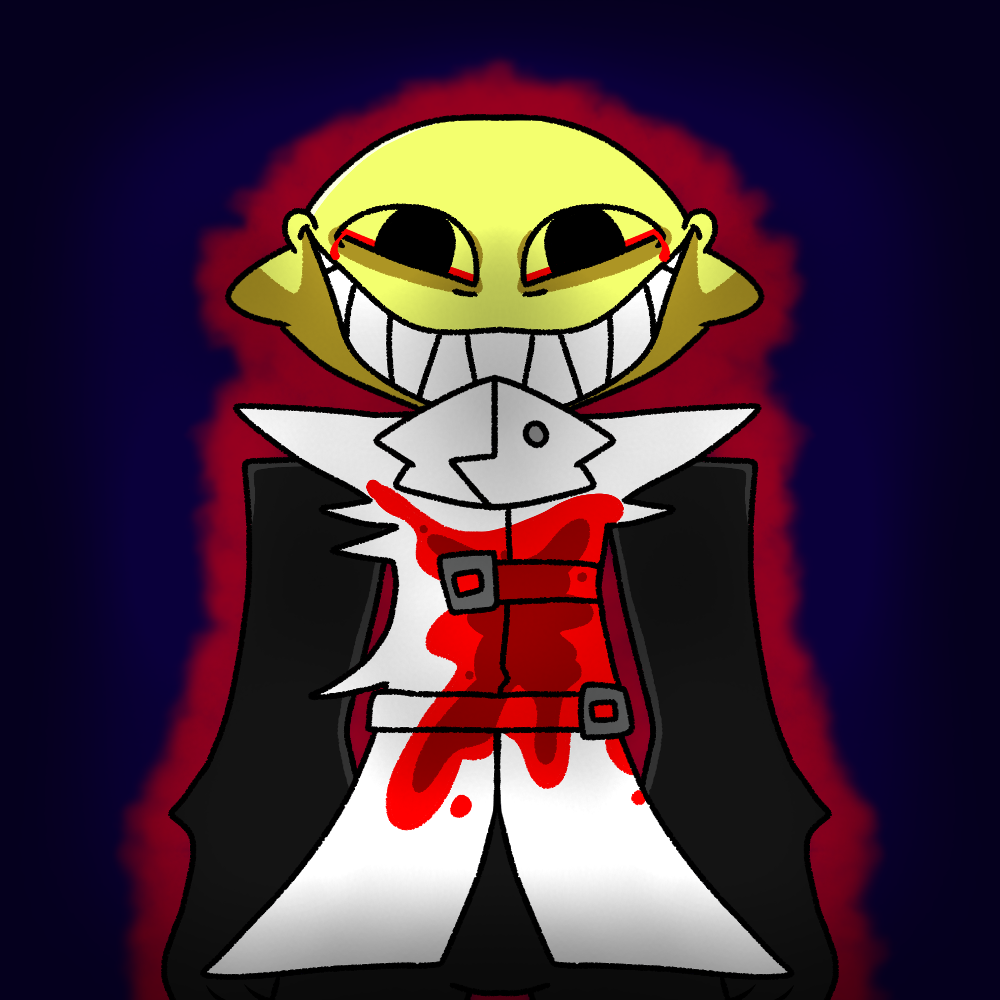 FNF Minus - Monster - Lemon Demon - ibisPaint
