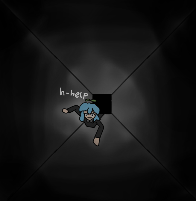 drawing my oc stuck in a vent - ibisPaint