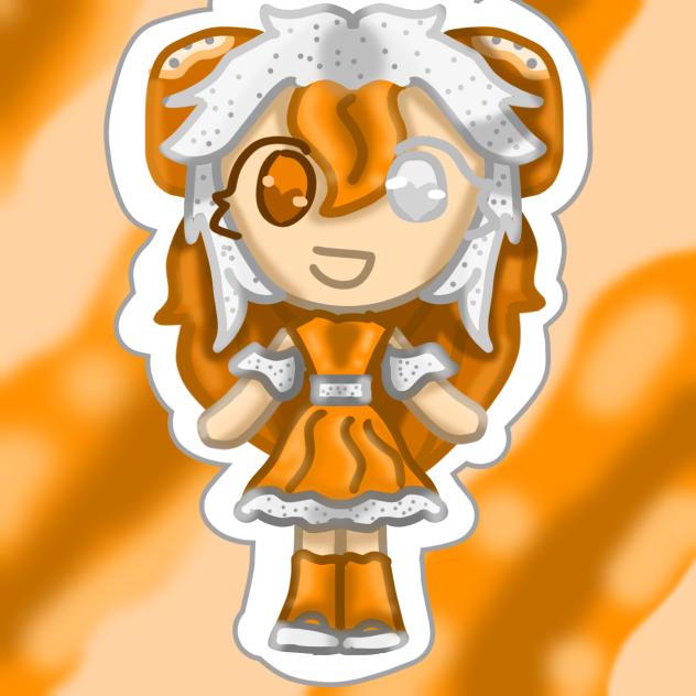 Salted caramel cookie! My crk oc!