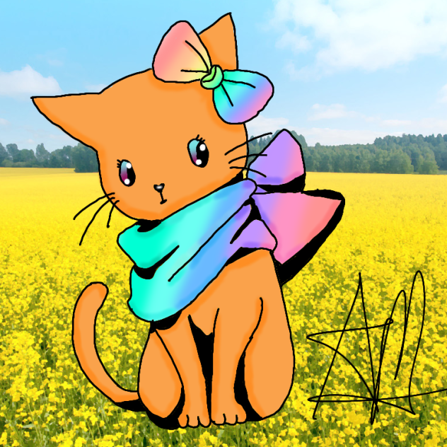 Cute kitten - ibisPaint