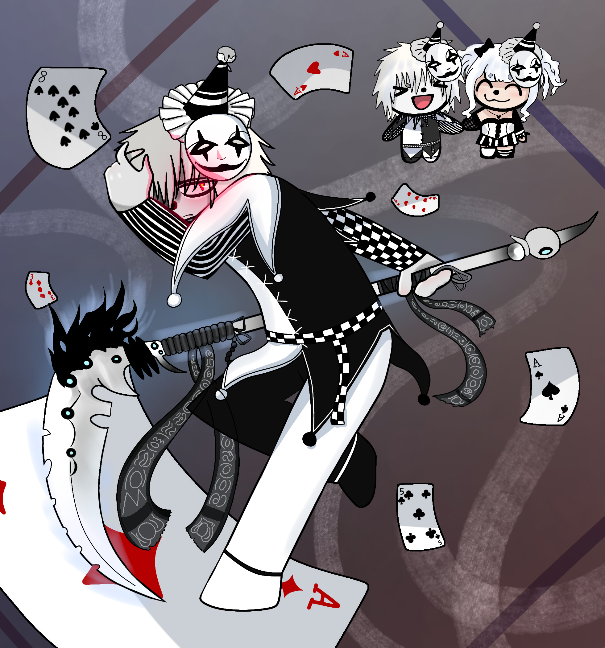 feeling clowny today - ibisPaint