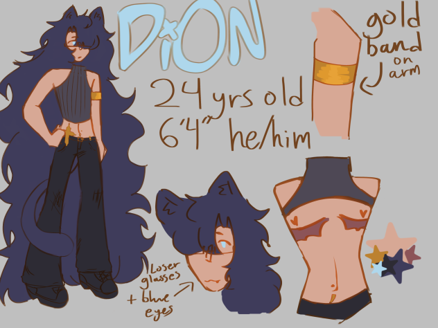 new dion ref for artfight
