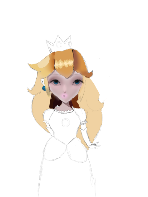 I made peach…