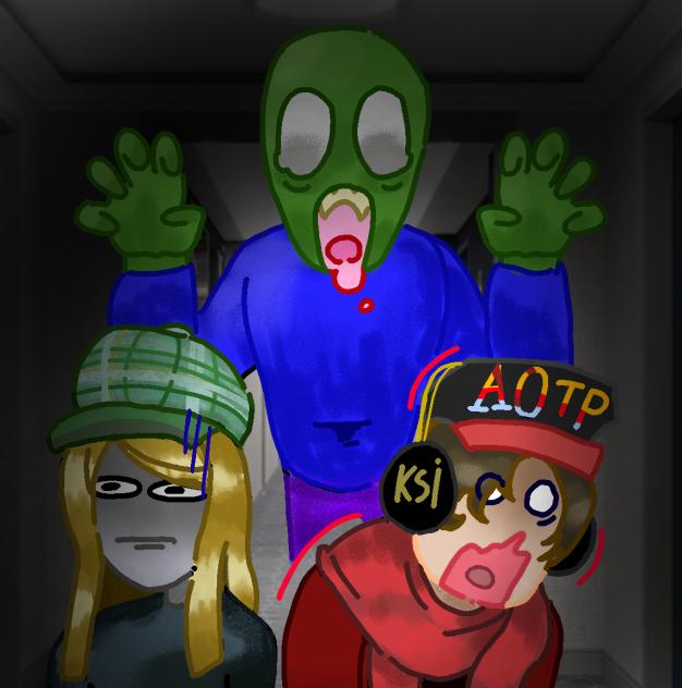 POV me and friend played horror games