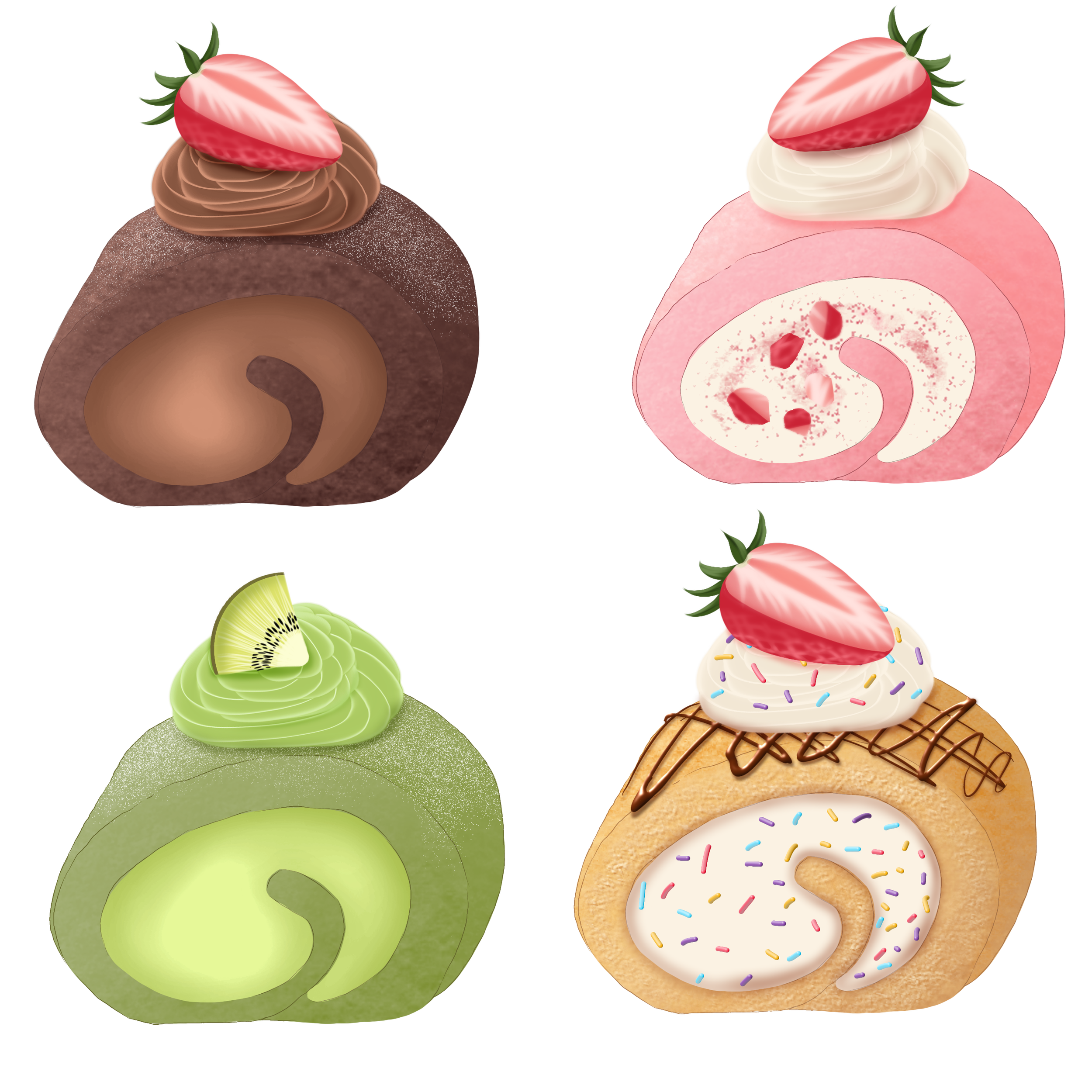 Cake Roll - ibisPaint