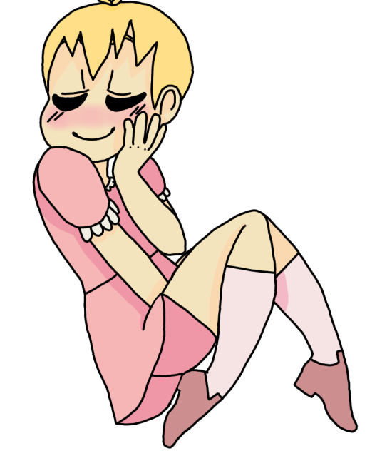 My OC in a dress (base by Sharkat)
