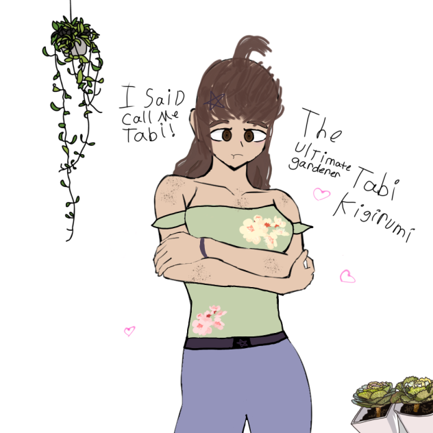 My dangonronpa oc named tabi