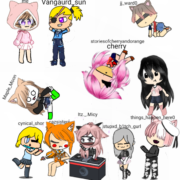 These Are My Friends IbisPaint these-are-my-friends-ibispaint
