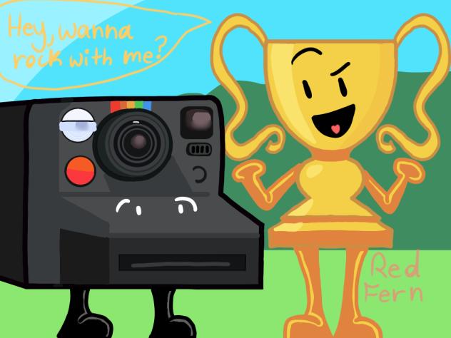 Trophy and Polaroid!!!!!!!!!!!!!