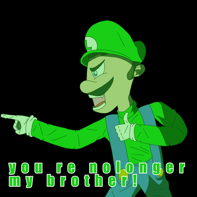 mariomadness   oh god no luigi