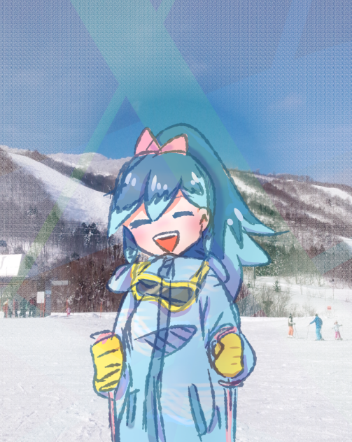 雪と陽光