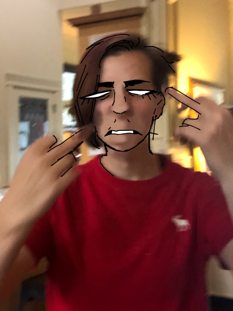 My butt is numb - ibisPaint