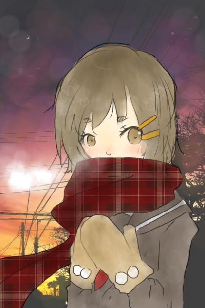 寒いね..