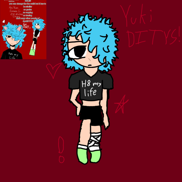 Yuki DITYS!!!! 💙🌀