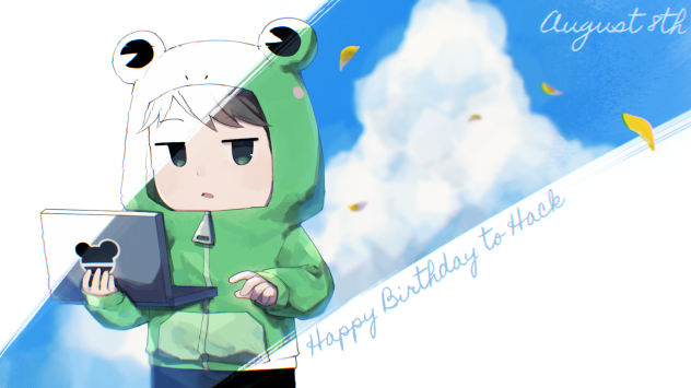 ハック誕生日イラスト2023