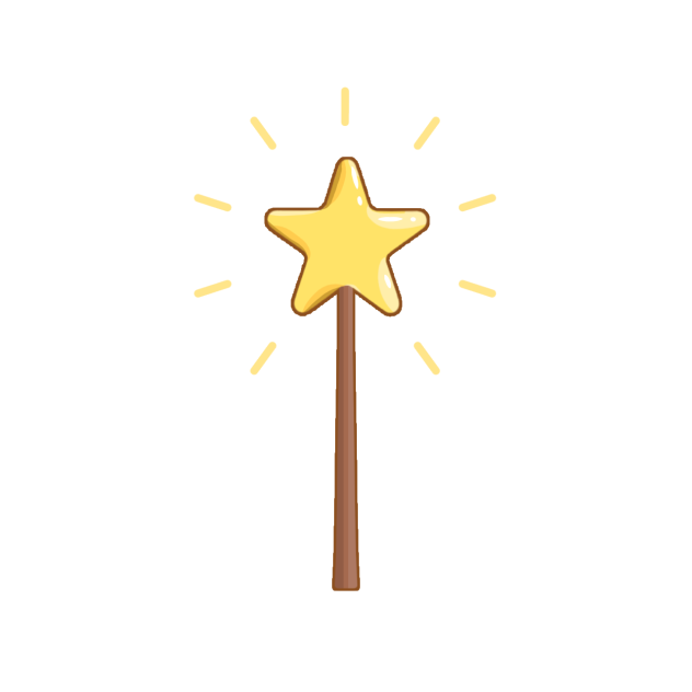 Magic wand Stamp 1 a