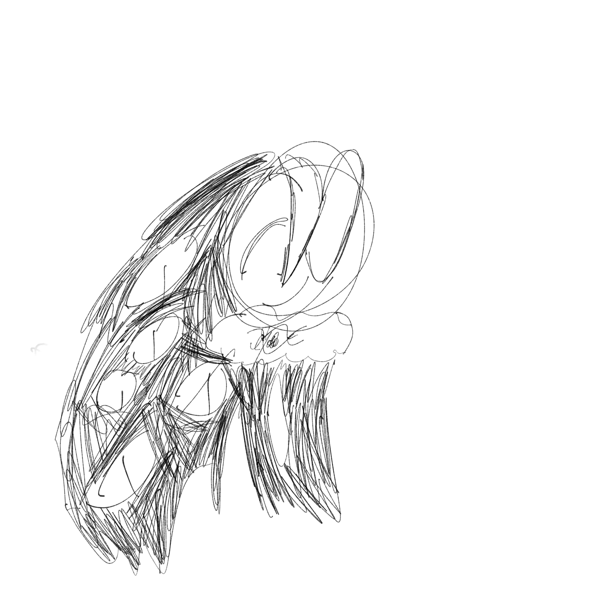 Random shadow milk sketch - ibisPaint