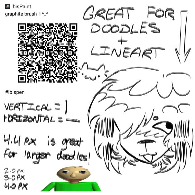 GRAPHITE BRUSH!! ^_^ - ibisPaint