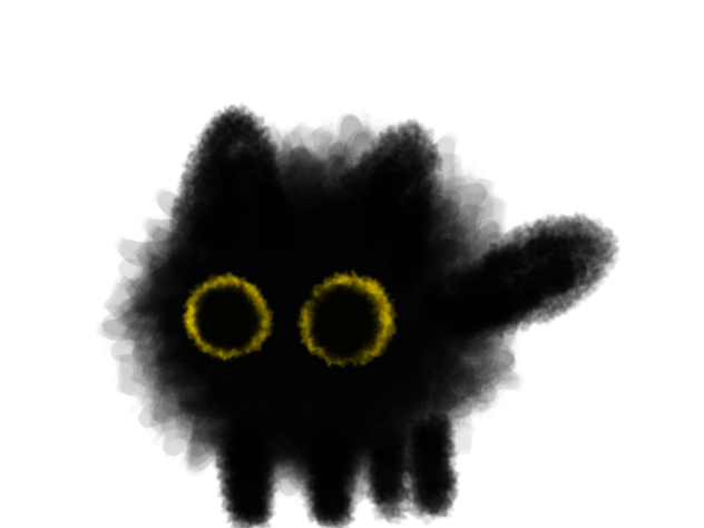 Satanic cat 1#