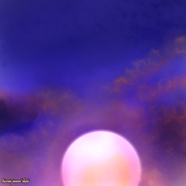 Twilight evenight🌇🌌🌔🌌🌔 - ibisPaint