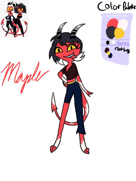 Maple daughter of Moxxie and Millie
