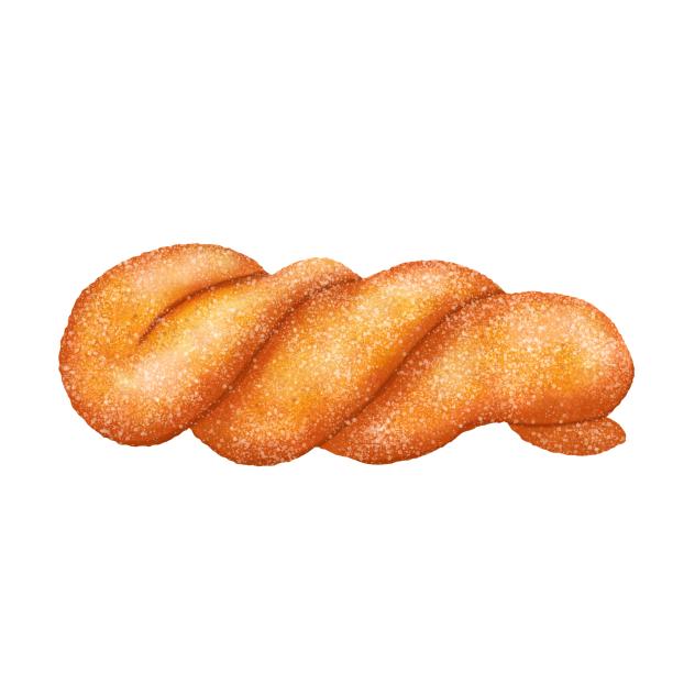 Korean Twisted Doughnut