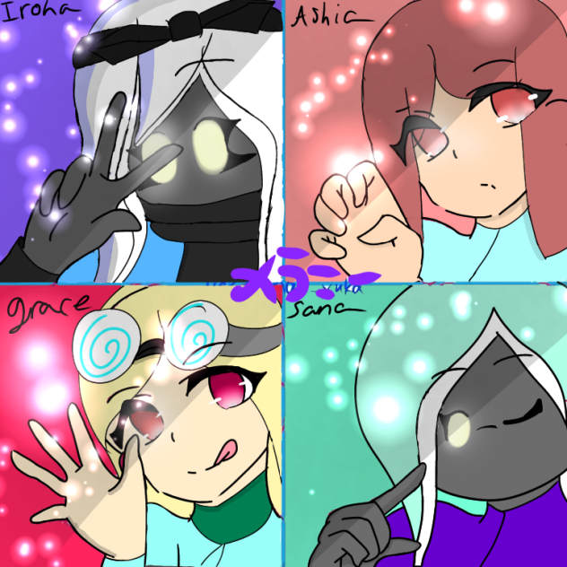 The 4 OCs I’m mostly known for