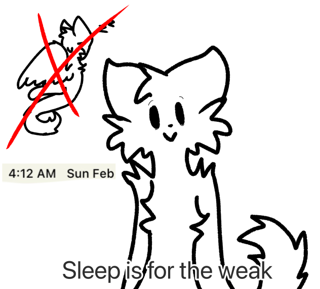 Hehe sleep is demon