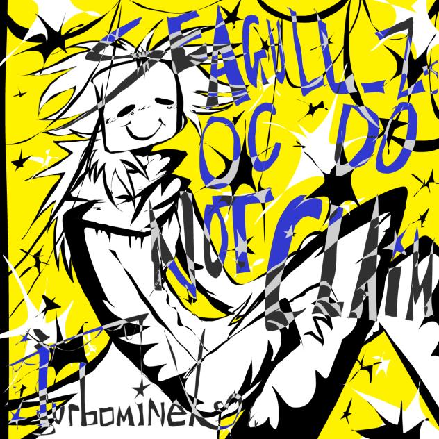 sticky note - lasso tool art